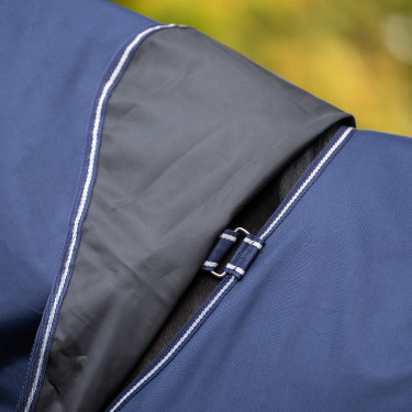 Couverture de paddock Imperial Riding Basic avec couvre-cou amovible 200gr Marine Bleu marine Couverture de paddock Imperial Riding Basic avec couvre-cou amovible 200gr Marine Bleu marine