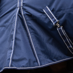 Couverture de paddock Imperial Riding Basic avec couvre-cou amovible 400gr Marine Bleu marine Couverture de paddock Imperial Riding Basic avec couvre-cou amovible 400gr Marine Bleu marine
