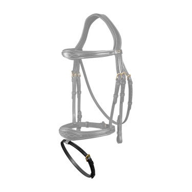 Passant Dy'on pour Sous-barbe 4/8" Noir