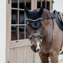 Muserolle medium tressée avec pull-back Dy'on