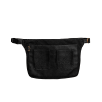 Sac Ceinture Grooming Deluxe by Kentucky Canvas pour Tresser Noir
