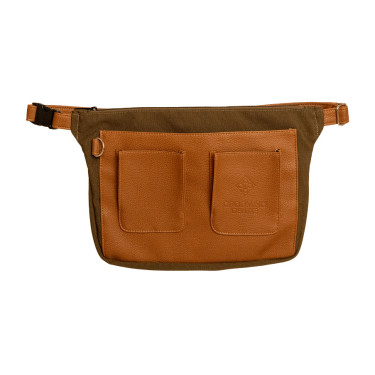Sac Ceinture Grooming Deluxe by Kentucky Canvas pour Tresser Kaki