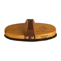 Brosse de Pansage Medium Grooming Deluxe by Kentucky Marron Brosse de Pansage Medium Grooming Deluxe by Kentucky Marron