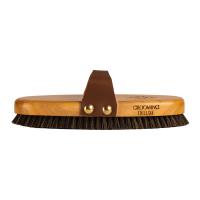 Brosse de Pansage Medium Grooming Deluxe by Kentucky Marron Brosse de Pansage Medium Grooming Deluxe by Kentucky Marron