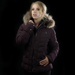 Parka femme RAUMA Flags & Cup Prune Violet