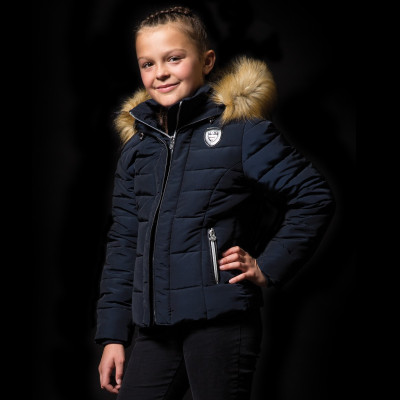 Parka Enfant MACAMIC Flags & Cup Bleu marine