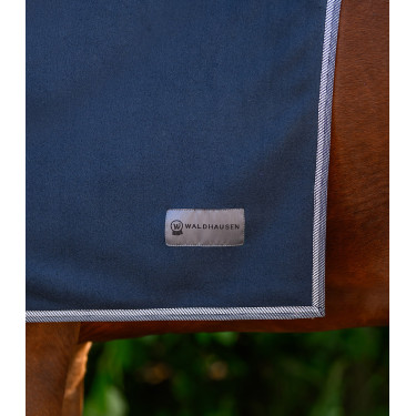 Couvre-cou en polaire Waldhausen Economic Bleu nocturne