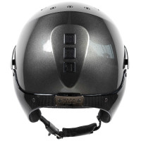 Casque d'équitation Naca Gravity XP Gris graphite brillant / noir