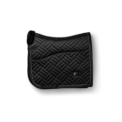 Tapis de dressage Equestrian Stockholm faux mouton Crystal Noir Tapis de dressage Equestrian Stockholm faux mouton Crystal Noir