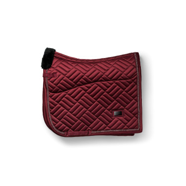 Tapis de dressage Equestrian Stockholm faux mouton Crystal Bordeaux Tapis de dressage Equestrian Stockholm faux mouton Crystal Bordeaux