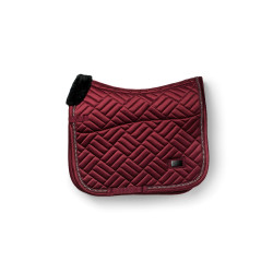 Tapis de dressage Equestrian Stockholm faux mouton Crystal Bordeaux Tapis de dressage Equestrian Stockholm faux mouton Crystal Bordeaux