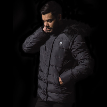 Parka Homme QUEBEC Flags & Cup Parka Homme QUEBEC Flags & Cup
