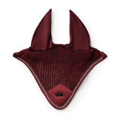 Bonnet anti-mouches Equestrian Stockholm Modern Crystal Bordeaux Bonnet anti-mouches Equestrian Stockholm Modern Crystal Bordeaux