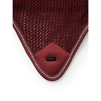 Bonnet anti-mouches Equestrian Stockholm Modern Crystal Bordeaux Bonnet anti-mouches Equestrian Stockholm Modern Crystal Bordeaux