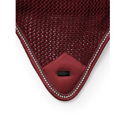 Bonnet anti-mouches Equestrian Stockholm Modern Crystal Bordeaux Bonnet anti-mouches Equestrian Stockholm Modern Crystal Bordeaux