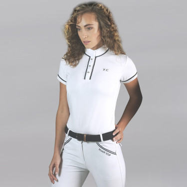 Polo Candiba femme manches courtes Flags & Cup Polo Candiba femme manches courtes Flags & Cup