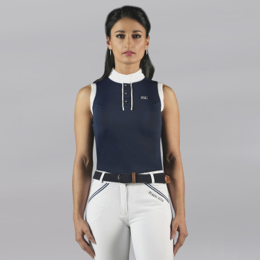 Polo CANDIBA femme sans manches Flags & Cup Polo CANDIBA femme sans manches Flags & Cup