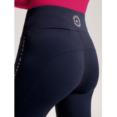 Legging d'équitation Tommy Hilfiger Equestrian Rome femme full grip Desert sky Bleu Legging d'équitation Tommy Hilfiger Equestrian Rome femme full grip Desert sky Bleu
