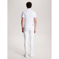 Pantalon d'équitation Tommy Hilfiger Equestrian toutes saisons Geneva grip genoux homme Blanc optique