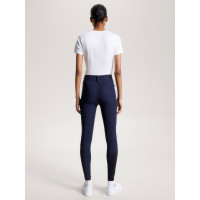 Pantalon Tommy Hilfiger Equestrian Hudson Hybride full grip femme Desert sky Bleu Pantalon Tommy Hilfiger Equestrian Hudson Hybride full grip femme Desert sky Bleu