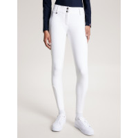 Pantalon Tommy Hilfiger Equestrian Pro full grip femme Blanc optique Pantalon Tommy Hilfiger Equestrian Pro full grip femme Blanc optique