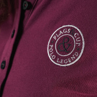 Polo enfant CALI Flags & Cup Bleu marine Polo enfant CALI Flags & Cup Bleu marine