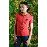 Polo enfant COPERNA Flags & Cup Corail Rouge Polo enfant COPERNA Flags & Cup Corail Rouge