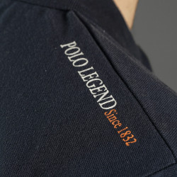 Polo homme MEXICO Flags & Cup Bleu marine