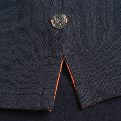 Polo homme MEXICO Flags & Cup Bleu marine