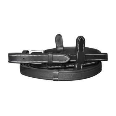 Rênes polyuréthane Flags & Cup Noir