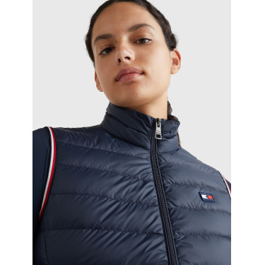 Veste sans manches Tommy Hilfiger Equestrian femme légère en duvet recyclé Desert sky Bleu Veste sans manches Tommy Hilfiger Equestrian femme légère en duvet recyclé Desert sky Bleu