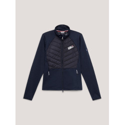 Veste thermique hybride Tommy Hilfiger Equestrian femme Desert sky Bleu Veste thermique hybride Tommy Hilfiger Equestrian femme Desert sky Bleu