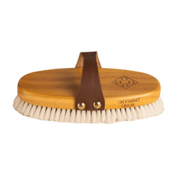 Brosse de Pansage Shine Medium Grooming Deluxe Marron