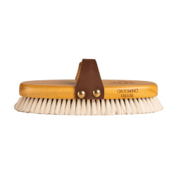 Brosse de Pansage Shine Medium Grooming Deluxe Marron