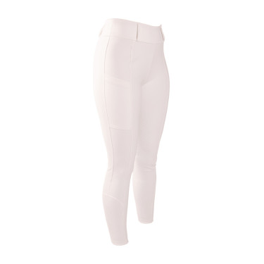 Legging d’équitation Kentucky Classic Full Grip femme Blanc