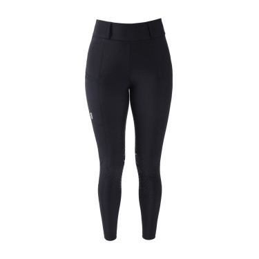 Legging d’équitation Kentucky Classic Full Grip femme Marine Bleu marine