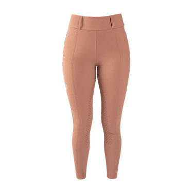 Legging d’équitation Kentucky Classic Full Grip femme Vieux rose