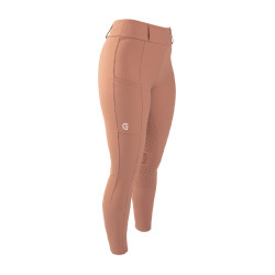 Legging d’équitation Kentucky Classic Full Grip femme Vieux rose
