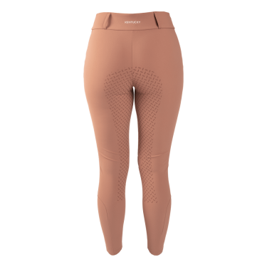 Legging d’équitation Kentucky Classic Full Grip femme Vieux rose