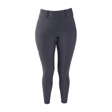 Legging d’équitation Kentucky Classic Full Grip femme Bleu océan