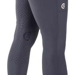 Legging d’équitation Kentucky Classic Full Grip femme Bleu océan