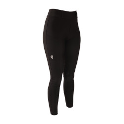 Legging d'Equitation Kentucky Classic Grip au Genou femme Noir