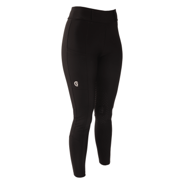 Legging d'Equitation Kentucky Classic Grip au Genou femme Noir Legging d'Equitation Kentucky Classic Grip au Genou femme Noir