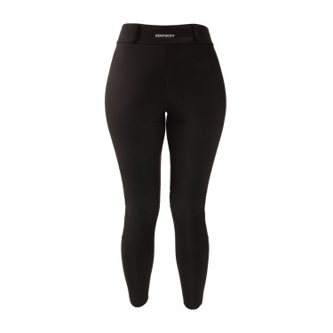 Legging d'Equitation Kentucky Classic Grip au Genou femme Noir