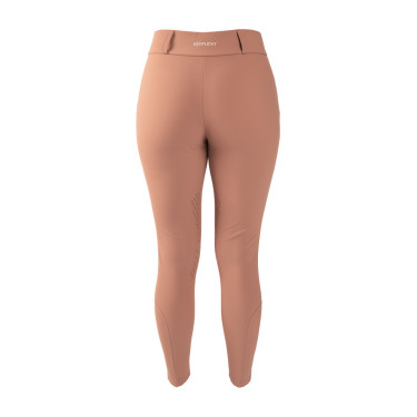 Legging d'Equitation Kentucky Classic Grip au Genou femme Vieux rose