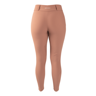 Legging d'Equitation Kentucky Classic Grip au Genou femme Vieux rose
