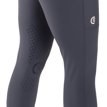 Legging d'Equitation Kentucky Classic Grip au Genou femme Bleu océan