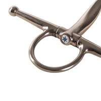Mors à aiguilles Velari double brisure Acier Inoxydable Mors à aiguilles Velari double brisure Acier Inoxydable