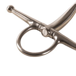 Mors à aiguilles Velari double brisure Acier Inoxydable