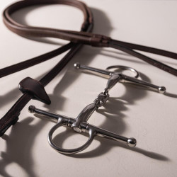 Mors à aiguilles Velari double brisure Acier Inoxydable